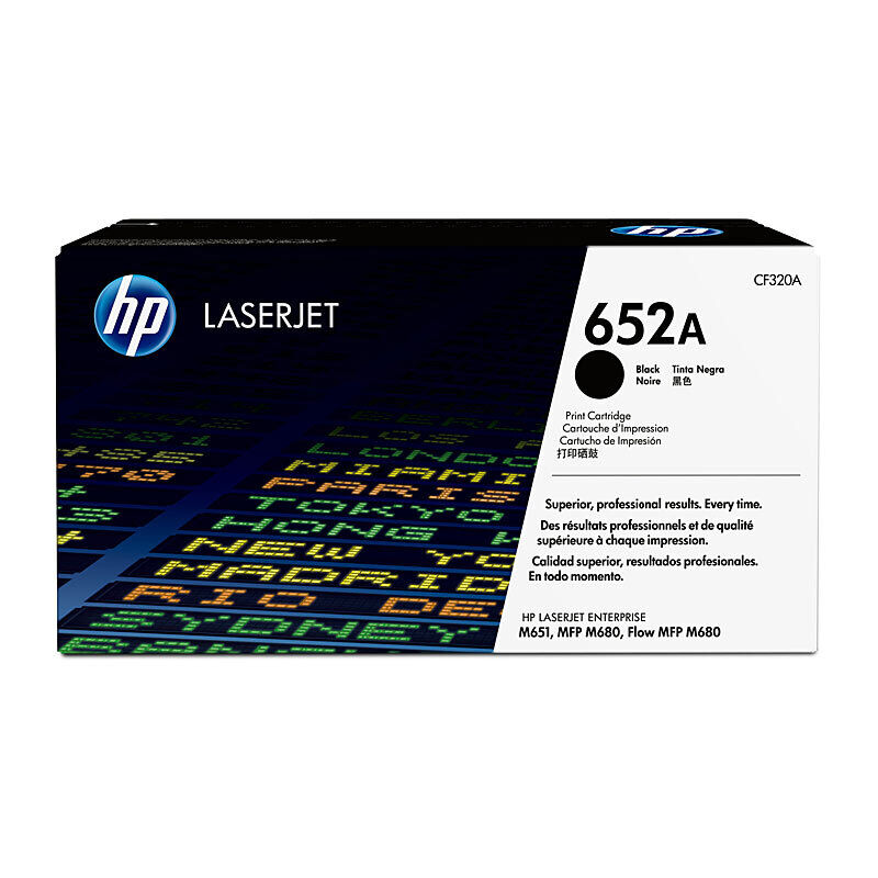 HP 652A Blk Ton Cart CF320A