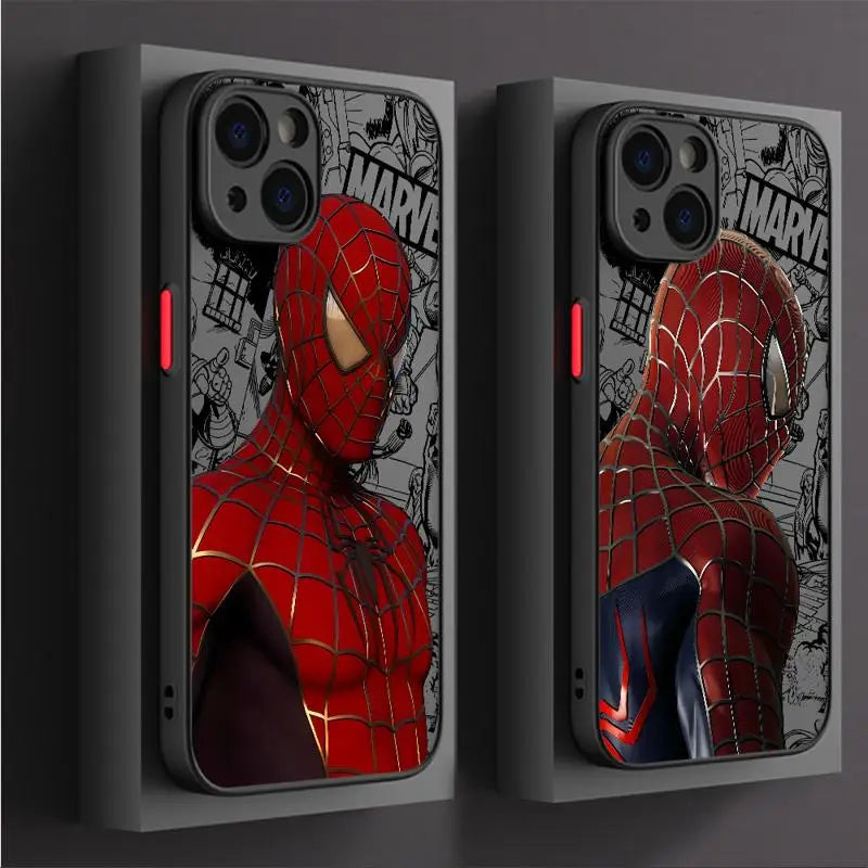 Marvel Spider-Man Venom Cover Phone Case for iPhone 13 Pro Matte Hard Shell