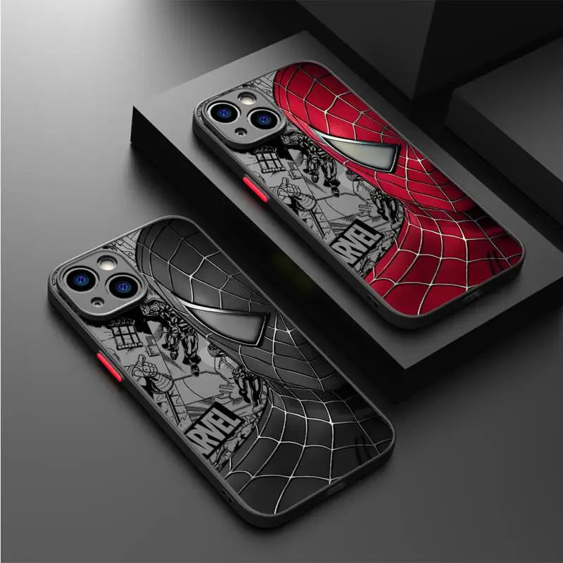 Marvel Spider-Man Venom Cover Phone Case for iPhone XS Max Matte Hard Shell
