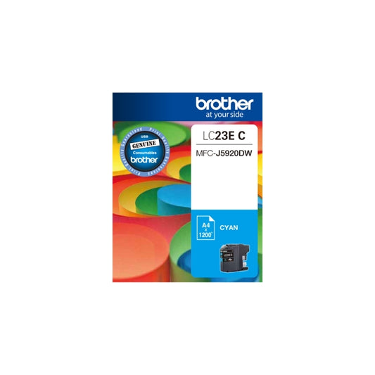 Brother LC23E Cyan Ink Cart