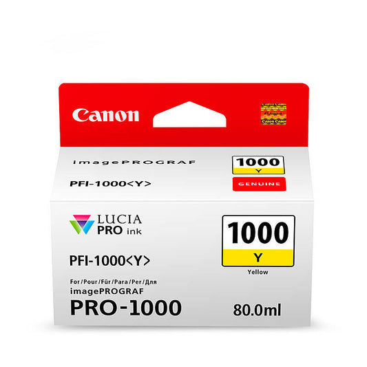 Canon PFI1000Y Yel Ink Cart
