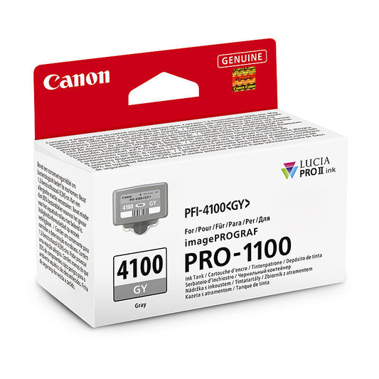 Canon PFI4100 Grey Ink Cart
