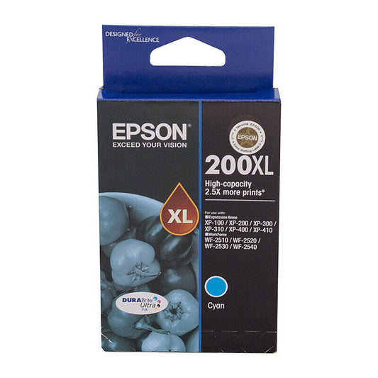Epson 200 HY Cyan Ink Cart