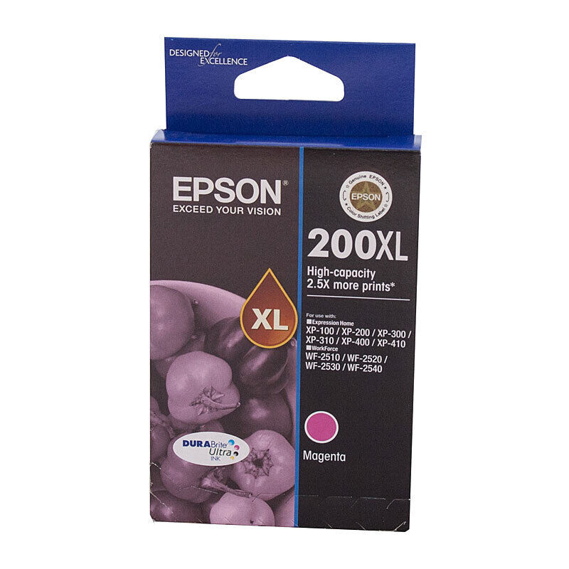 Epson 200 HY Magenta Ink Cart