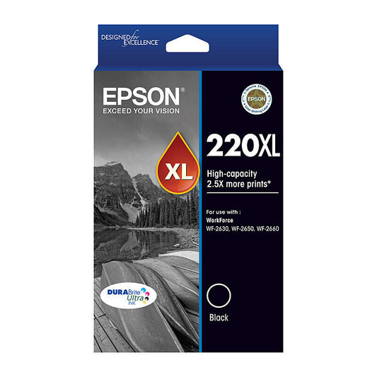 Epson 220 HY Black Ink Cart