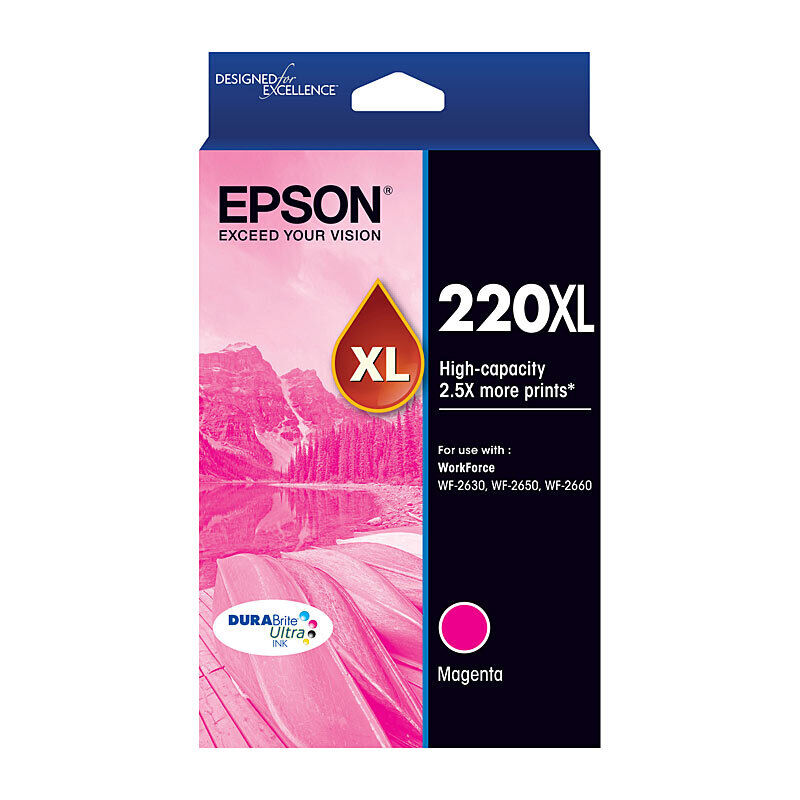 Epson 220 HY Magenta Ink Cart