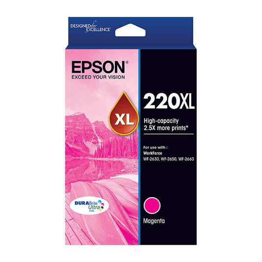 Epson 220 HY Magenta Ink Cart
