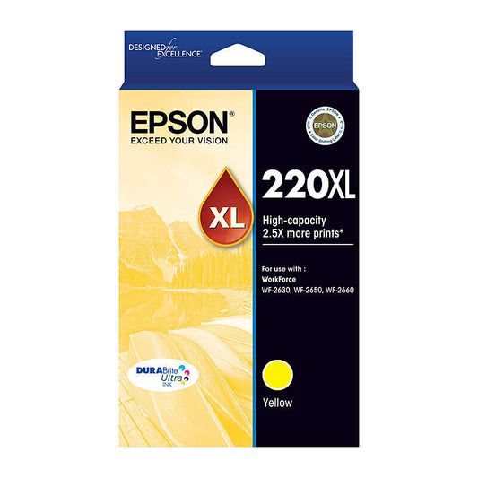 Epson 220 HY Yellow Ink Cart