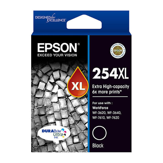 Epson 254 EHY Black Ink Cart