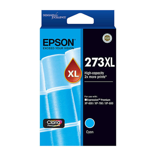 Epson 273 HY Cyan Ink Cart