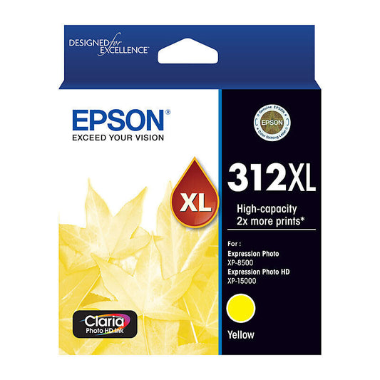Epson 312 HY Yellow Ink Cart
