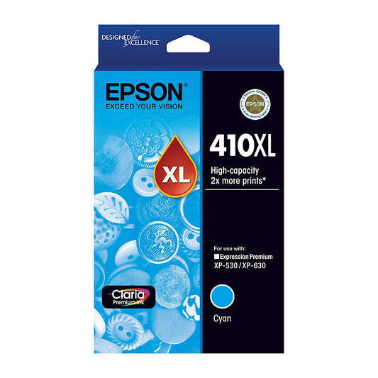 Epson 410 HY Cyan Ink Cart