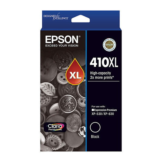 Epson 410 HY Ph Blk Ink Cart