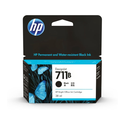 HP 711 38ml Blk InkCart 3WX00A