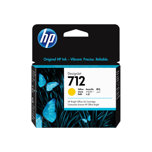 HP #712 29ml  Yel Cart 3ED69A