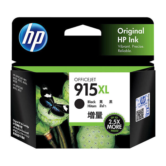HP915XL Blk Orignl Ink 3YM22AA