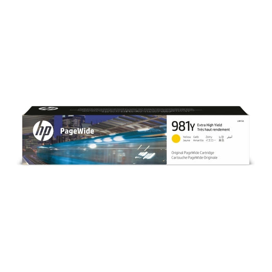 HP #981Y Yel XHY Ink L0R15A