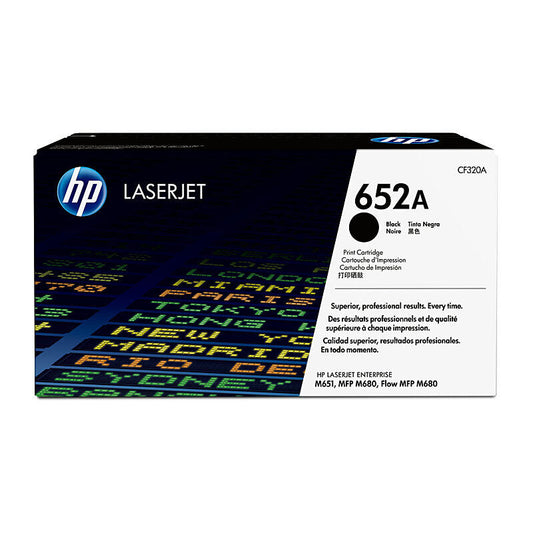 HP 652A Blk Ton Cart CF320A