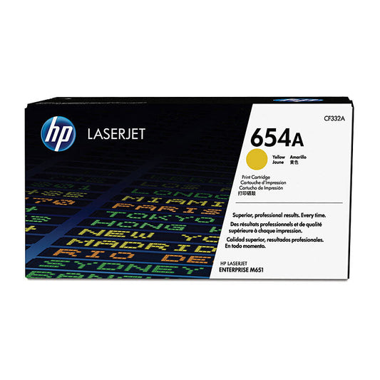 HP LasJet 654A YellCart CF332A