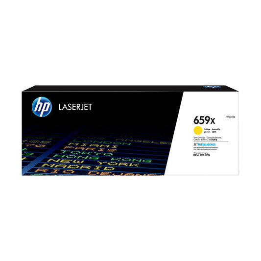HP#659X Yel LJ Ton Cart W2012X