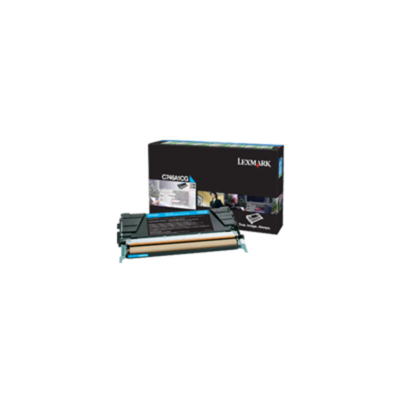 Lexm C746A1CG Cyan Pre Cart