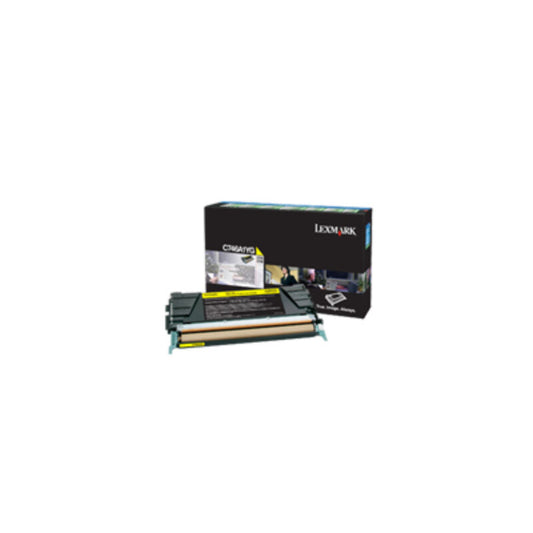 Lexm C746A1YG Yell Pre Cart