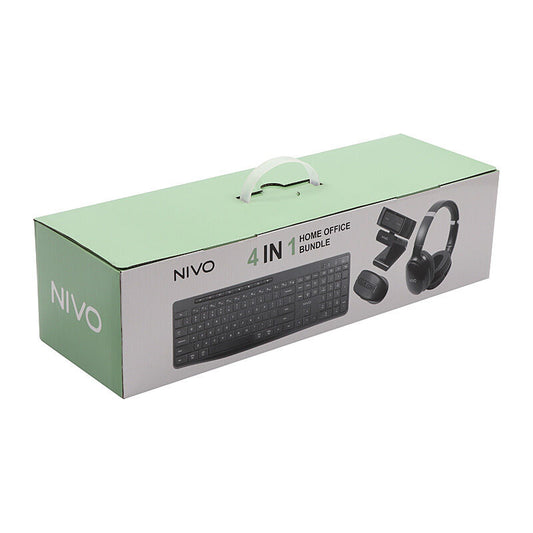 NIVO KB+ Mouse+Webcam+Headset