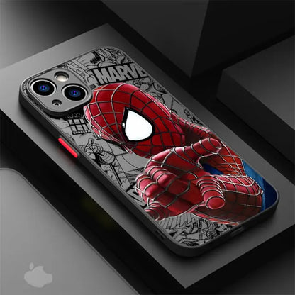 Marvel Spider-Man Venom Cover Phone Case for iPhone 12 Pro Max Matte Hard Shell